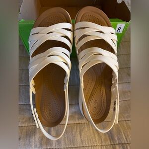 Crocs Brooklyn Strappy Low Wedge